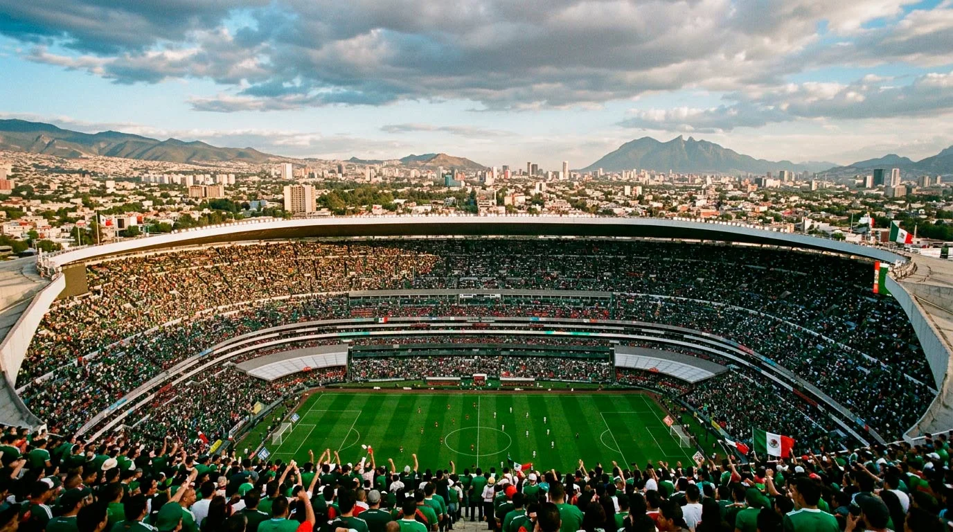 Estadio Azteca w Mexico City - arena meczu otwarcia Mistrzostw Świata 2026