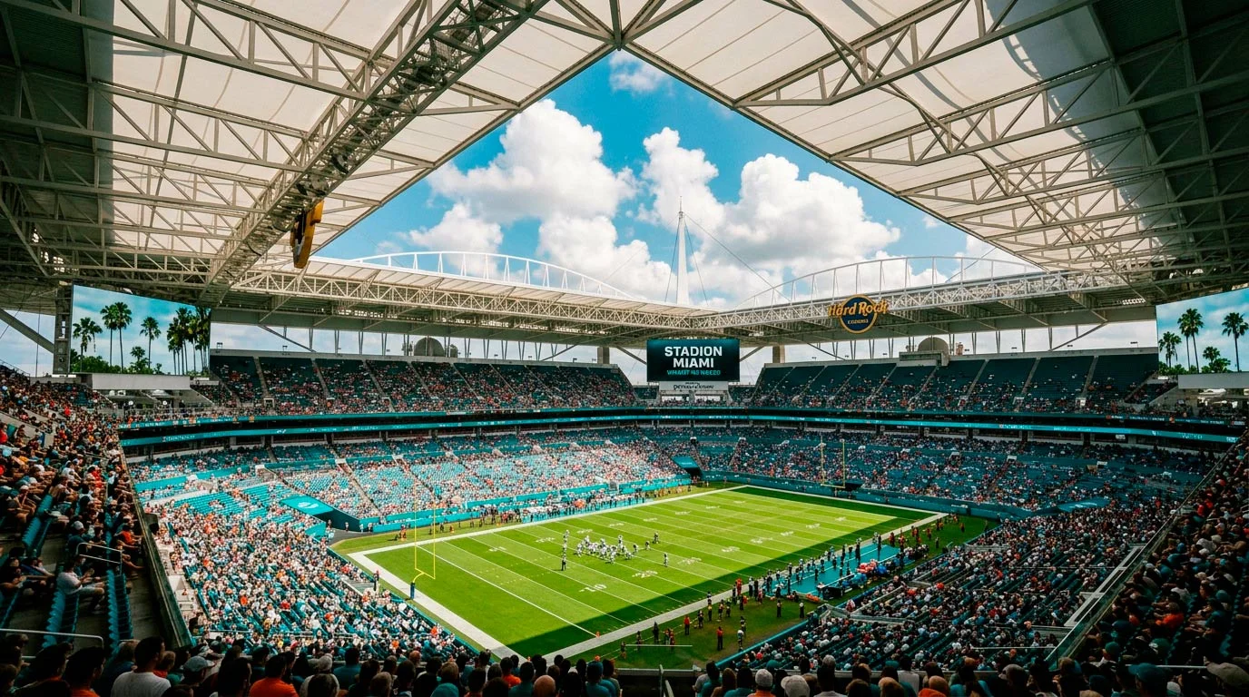 Hard Rock Stadium w Miami Gardens - arena Mundialu 2026 na Florydzie