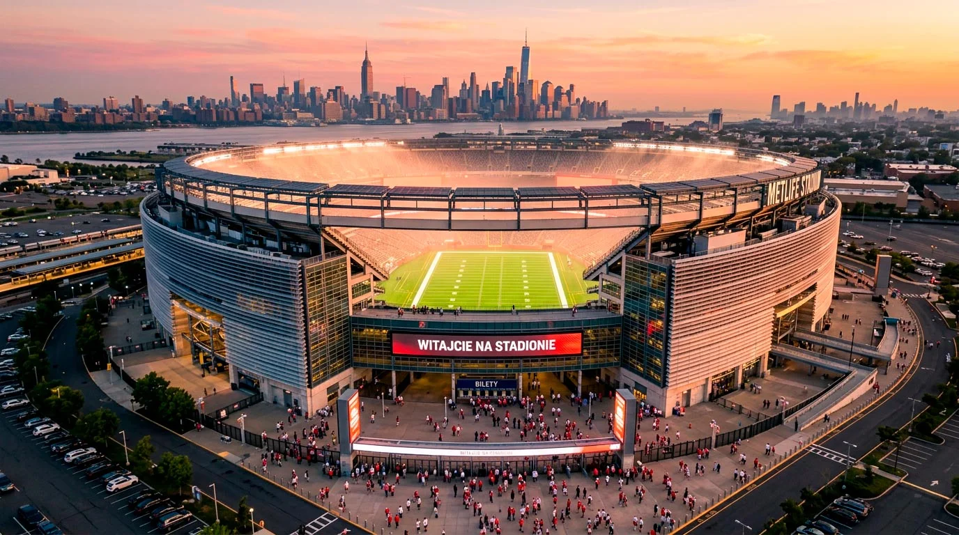 MetLife Stadium w East Rutherford, New Jersey - arena finalu Mistrzostw Świata 2026