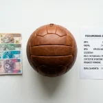 Podatek od zakładów bukmacherskich w Polsce 2026 z piłką nożną i polskim godłem