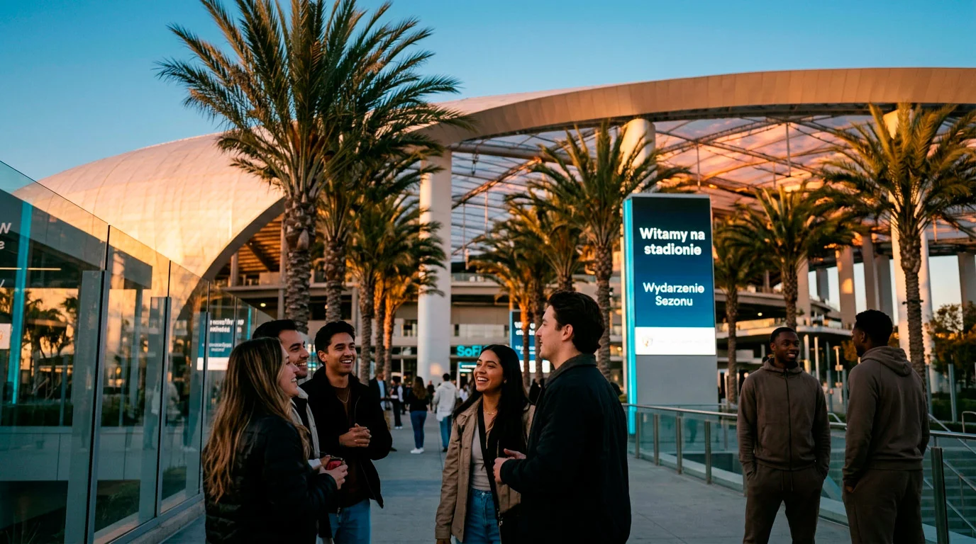 SoFi Stadium w Inglewood pod Los Angeles - arena Mundialu 2026